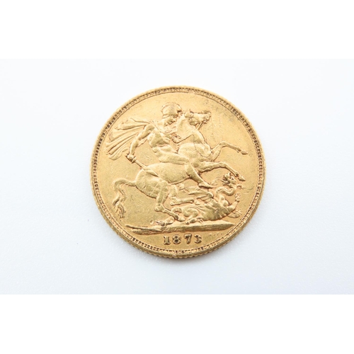 119 - Full Gold Sovereign Dated 1873