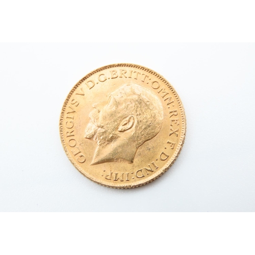 121 - Full Gold Sovereign Dated 1912