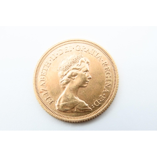 122 - Full Gold Sovereign Dated 1974