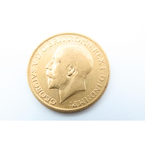 124 - Full Gold Sovereign Dated 1912