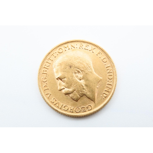 127 - Full Gold Sovereign Dated 1912