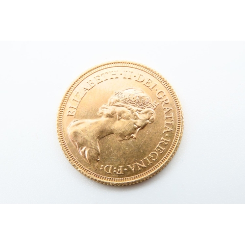 128 - Full Gold Sovereign Dated 1976