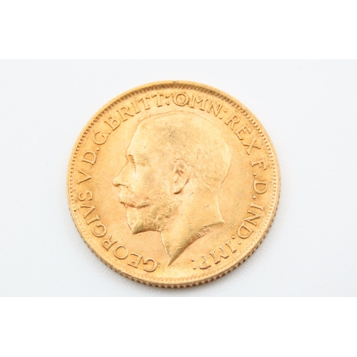 13 - Full Gold Sovereign Dated 1912