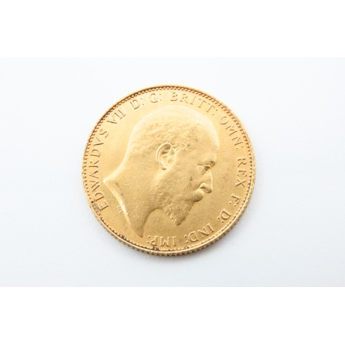 134 - Full Gold Sovereign Dated 1907