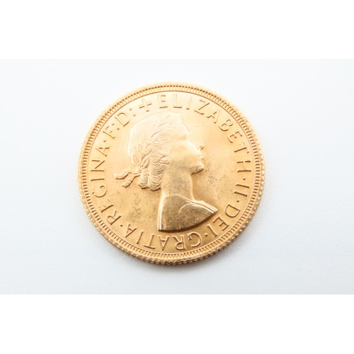 135 - Full Gold Sovereign Dated 1963