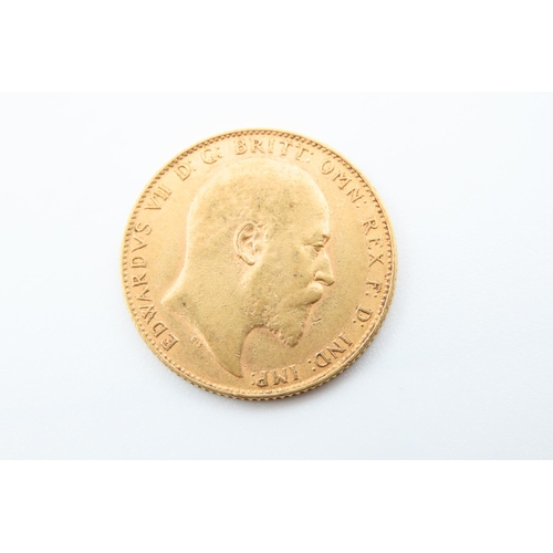 136 - Full Gold Sovereign Dated 1909