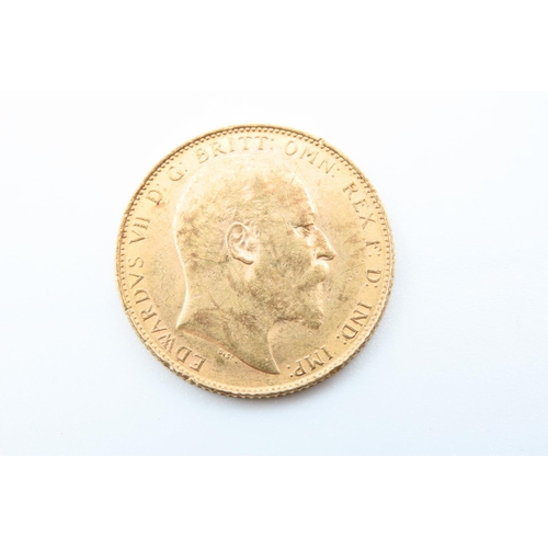 137 - Full Gold Sovereign Dated 1908