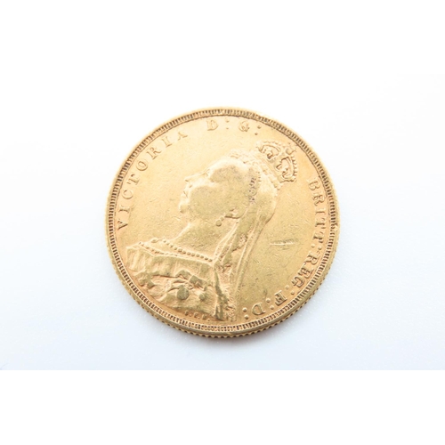 142 - Full Gold Sovereign Dated 1888