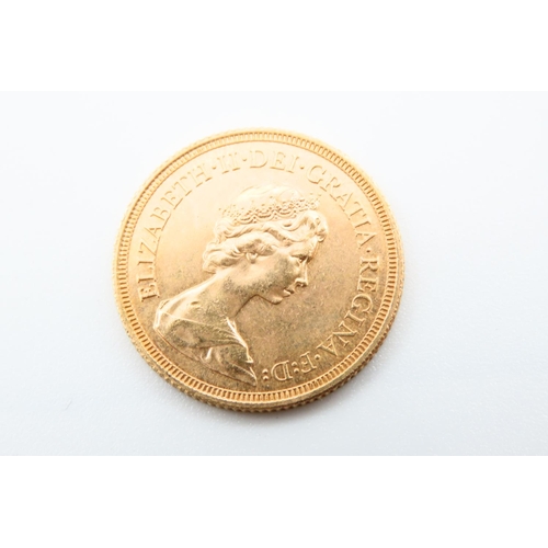 143 - Full Gold Sovereign Dated 1974