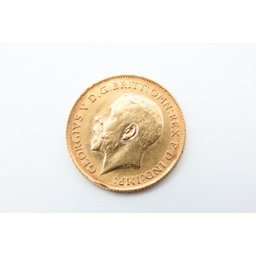 146 - Half Gold Sovereign Dated 1913