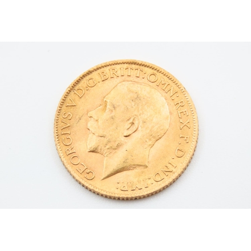 15 - Full Gold Sovereign Dated 1912