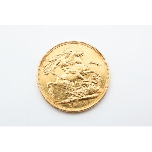 151 - Full Gold Sovereign Dated 1900