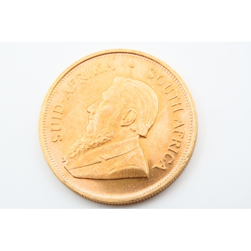 160 - Full Gold Krugerrand Dated 1974