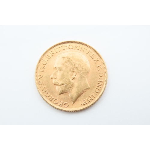 166 - Full Gold Sovereign Dated 1912