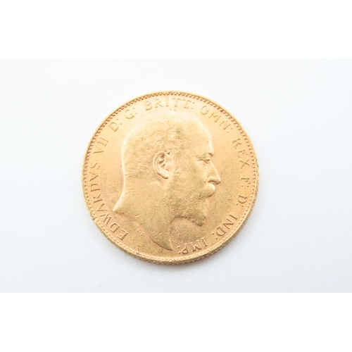 167 - Full Gold Sovereign Dated 1910