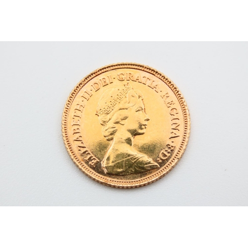 17 - Half Gold Sovereign Dated 1932