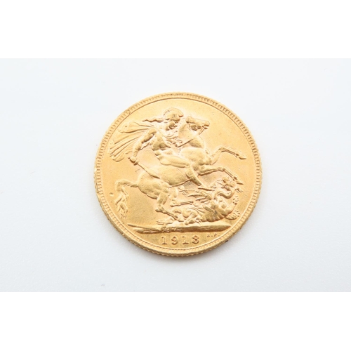 170 - Full Gold Sovereign Dated 1913