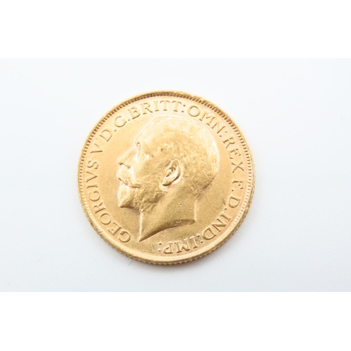 170 - Full Gold Sovereign Dated 1913