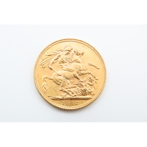 179 - Full Gold Sovereign Dated 1912