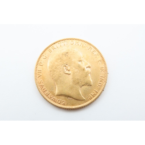 182 - Full Gold Sovereign Dated 1910