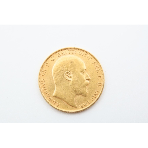 185 - Full Gold Sovereign Dated 1910