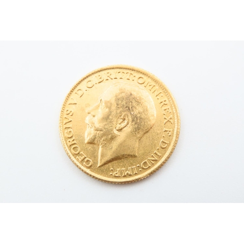 186 - Full Gold Sovereign Dated 1911