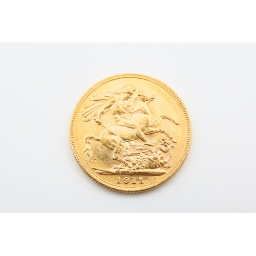 188 - Full Gold Sovereign Dated 1911