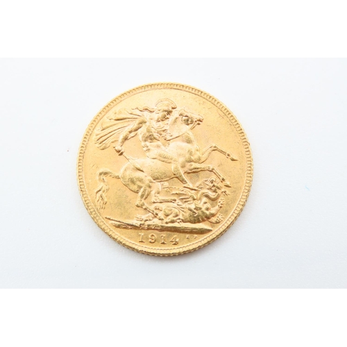 197 - Full Gold Sovereign Dated 1914