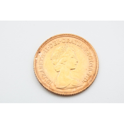 20 - Half Gold Sovereign Dated 1932