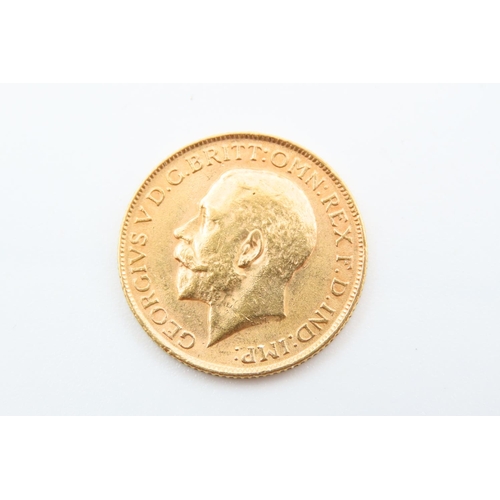 201 - Full Gold Sovereign Dated 1913