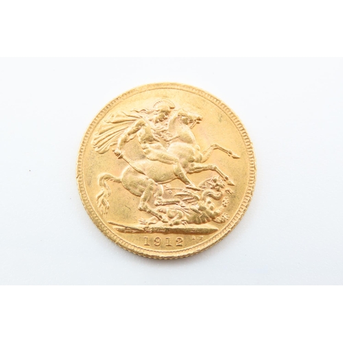 207 - Full Gold Sovereign Dated 1912