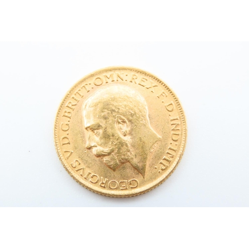 207 - Full Gold Sovereign Dated 1912