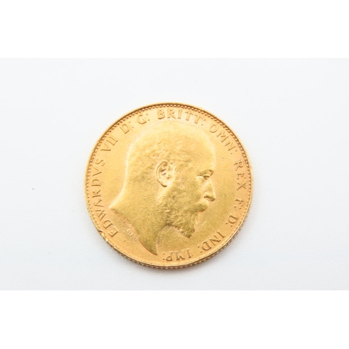 208 - Full Gold Sovereign Dated 1910