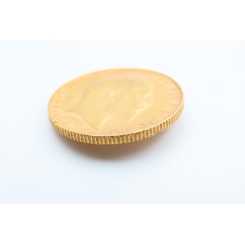 208 - Full Gold Sovereign Dated 1910