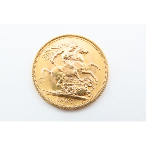 209 - Full Gold Sovereign Dated 1967