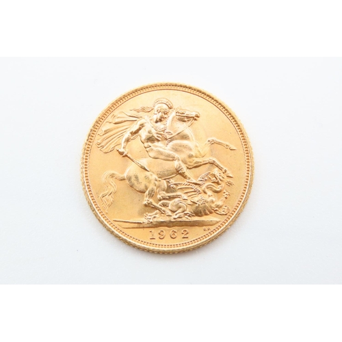 210 - Full Gold Sovereign Dated 1962