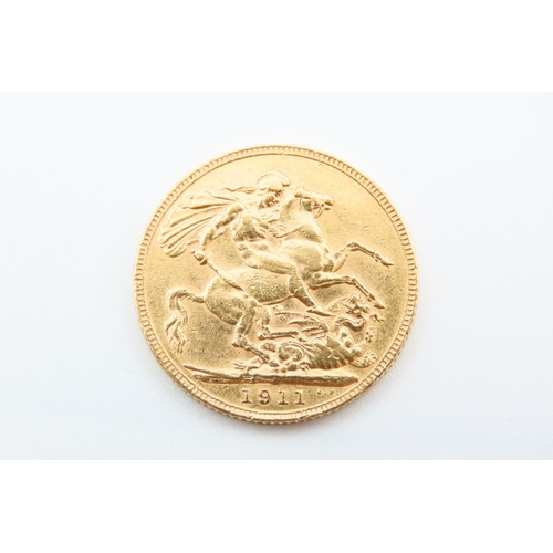 211 - Full Gold Sovereign Dated 1911