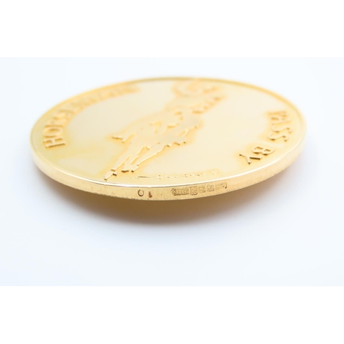 212 - Commemorative 22 Carat Gold Coin Designed by Louis Le Brocquy Celebrating William Butler Yeats (1865... 