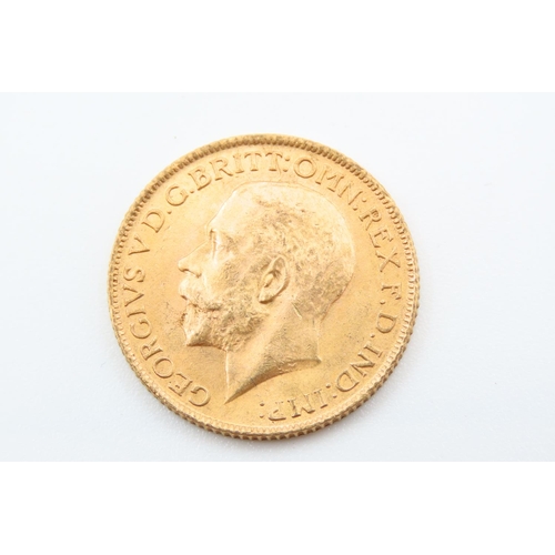 213 - Full Gold Sovereign Dated 1912