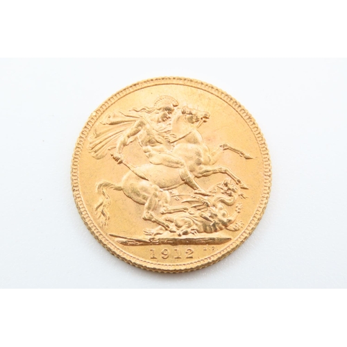 214 - Full Gold Sovereign Dated 1912