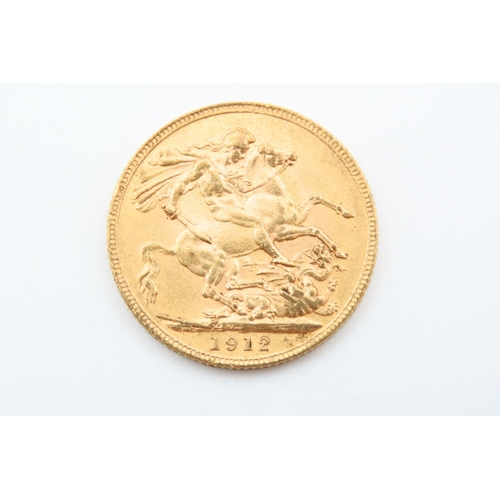 215 - Full Gold Sovereign Dated 1912