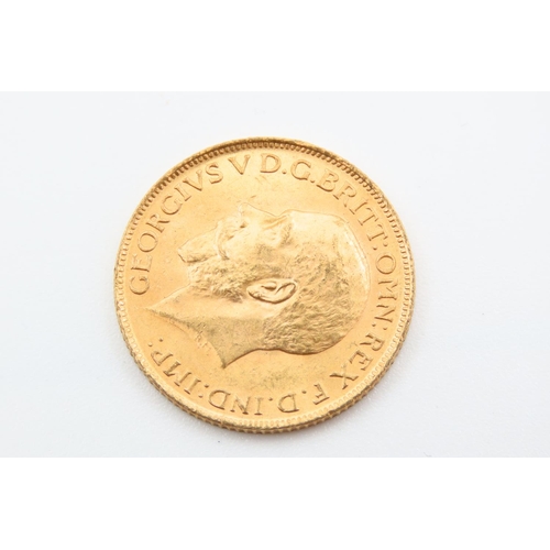 216 - Full Gold Sovereign Dated 1912