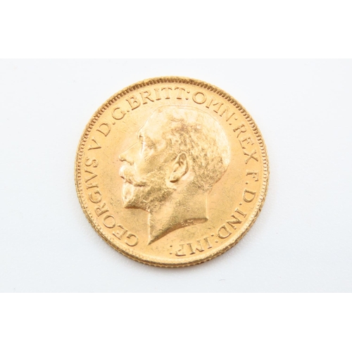 218 - Full Gold Sovereign Dated 1912