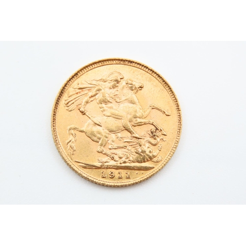 219 - Full Gold Sovereign Dated 1911