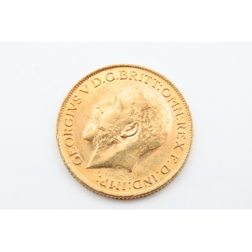 221 - Full Gold Sovereign Dated 1914