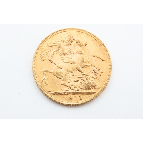 222 - Full Gold Sovereign Dated 1911