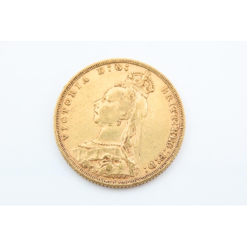 223 - Full Gold Sovereign Dated 1892