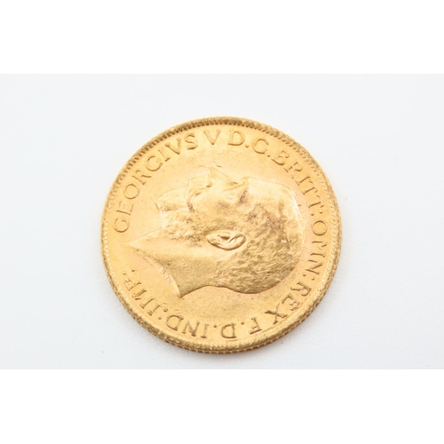 224 - Full Gold Sovereign Dated 1912