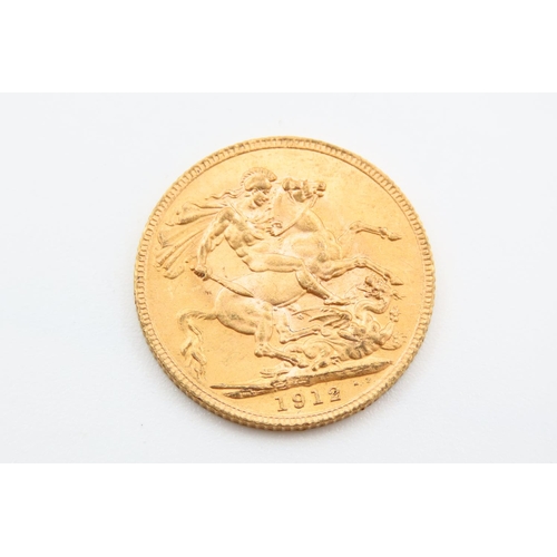 226 - Full Gold Sovereign Dated 1912