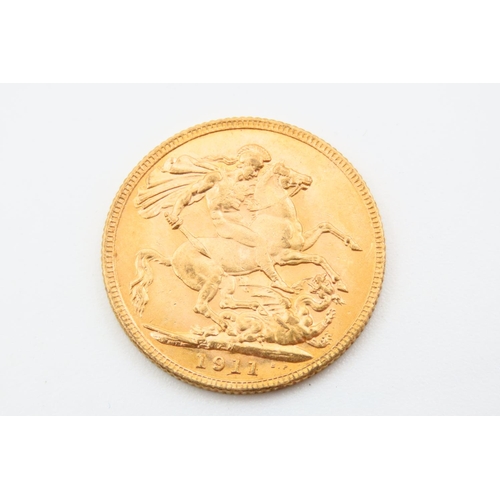 228 - Full Gold Sovereign Dated 1911